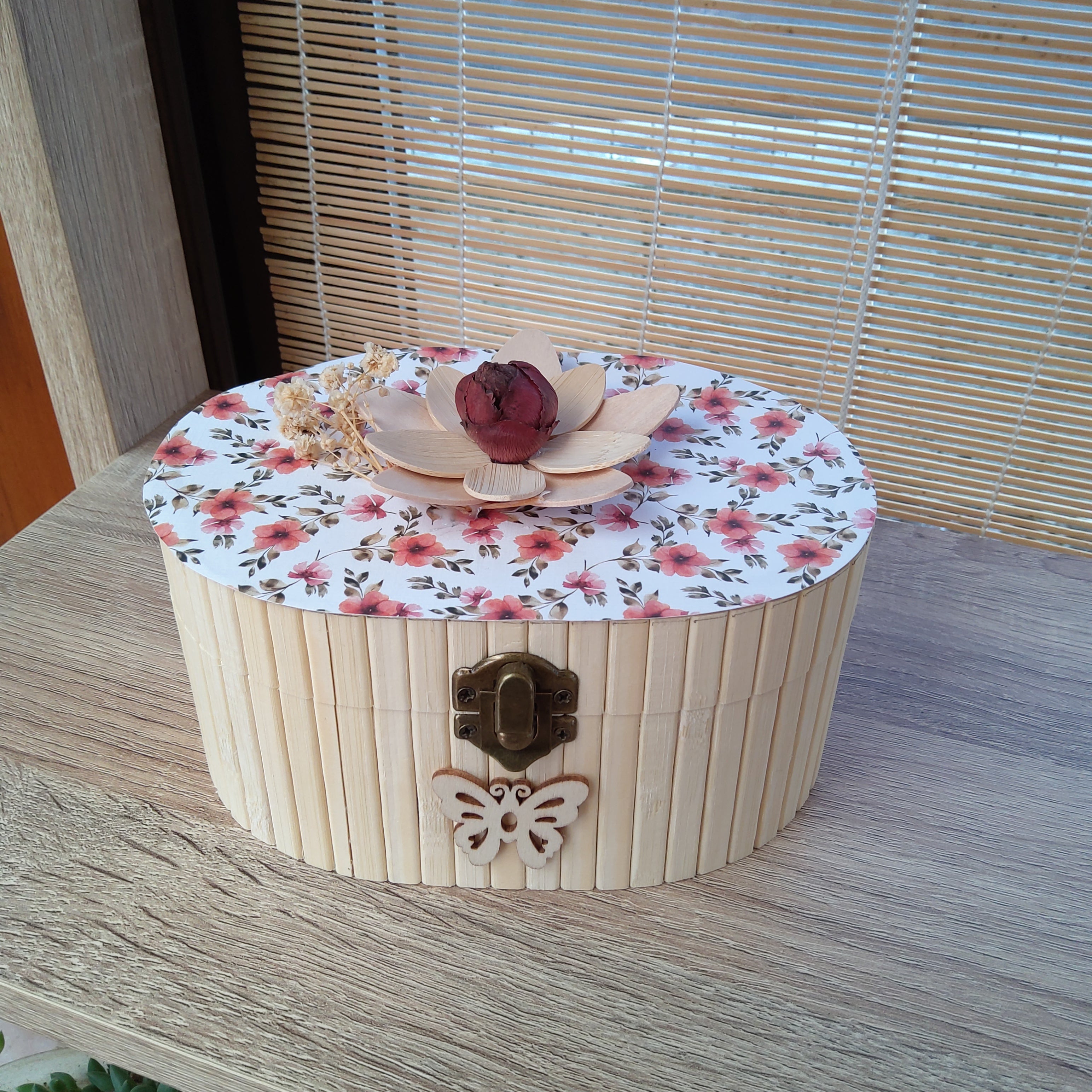 Boite & Fleur de Bois