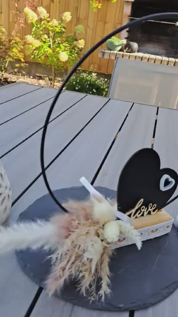 Couronne love Noir