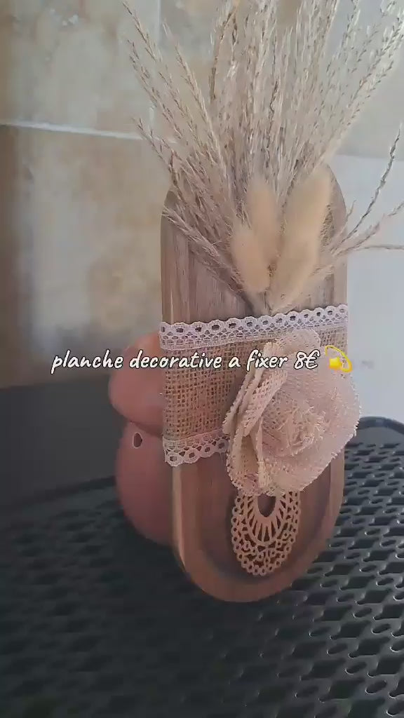 Planche décorative