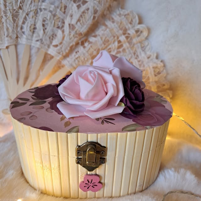 Boite Personnalisée thème Rose