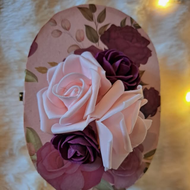 Boite Personnalisée thème Rose