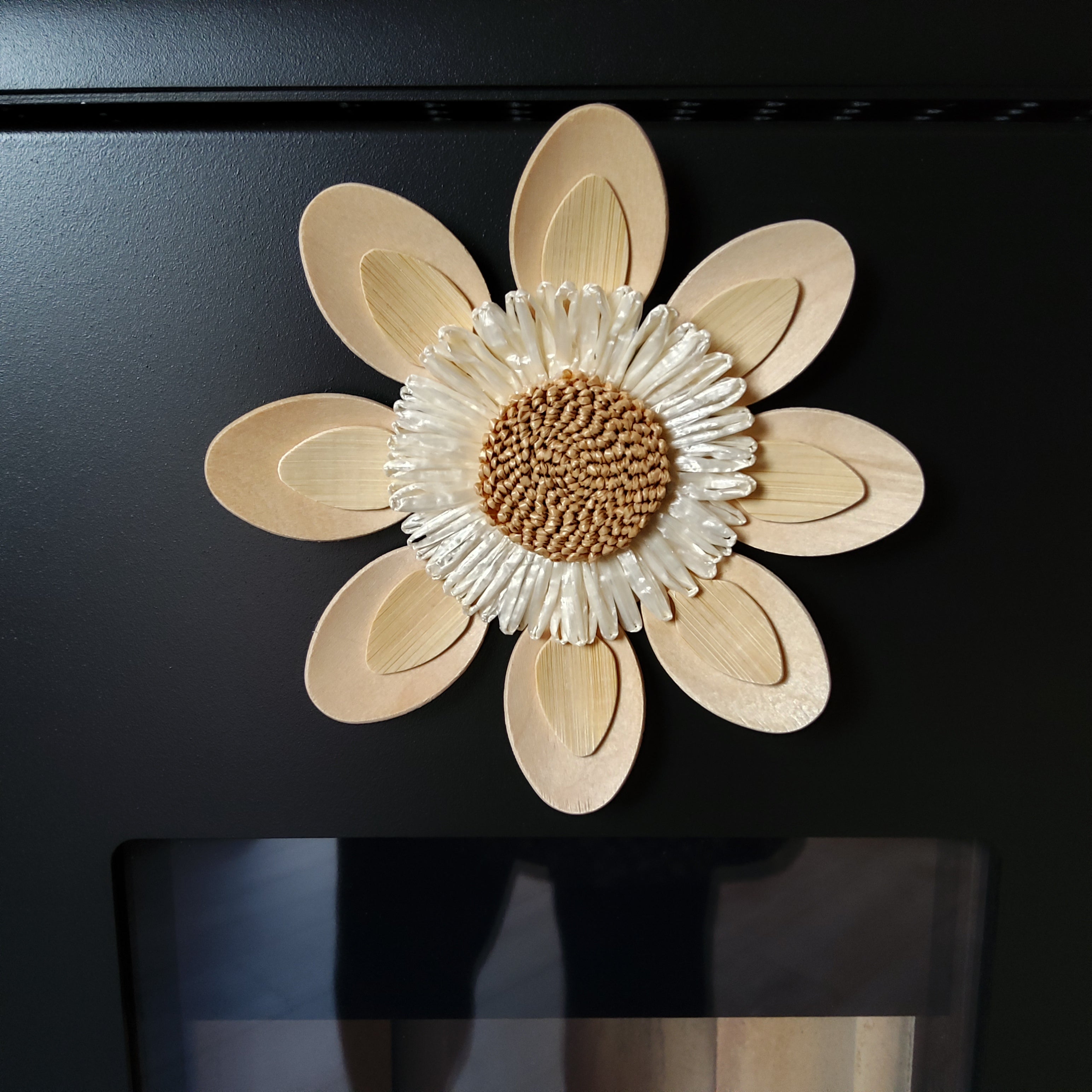 Magnet Grand modèle naturel marguerite