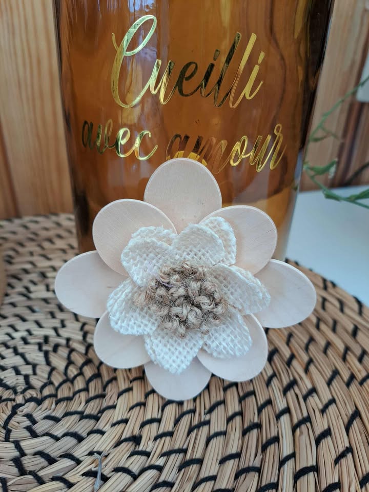 Magnet fleur de lin