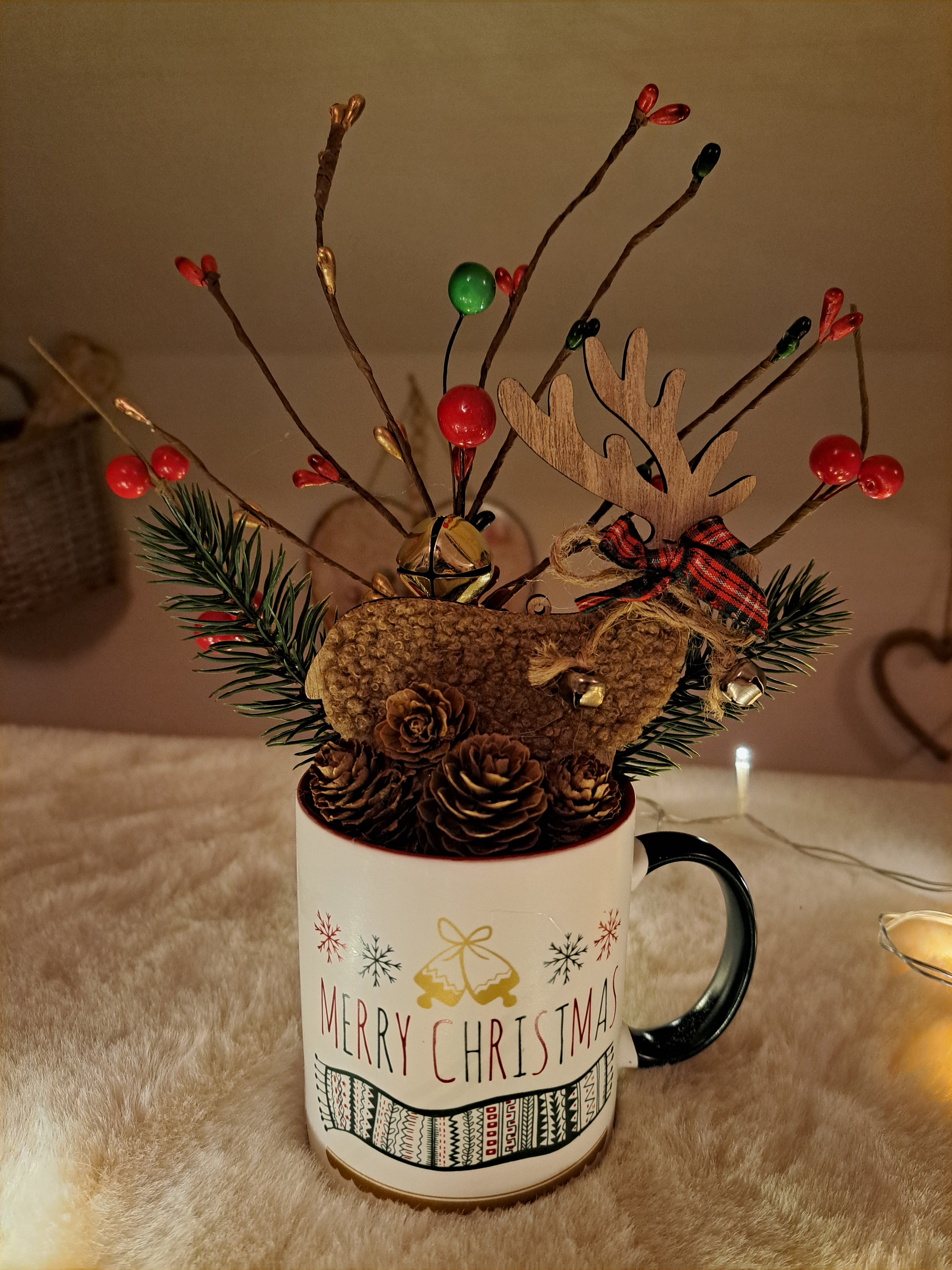 Mug Noel Rouge blanc Vert