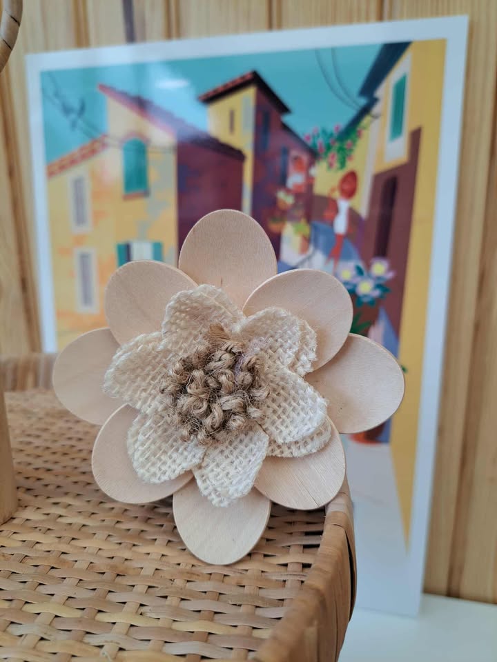 Magnet fleur de lin