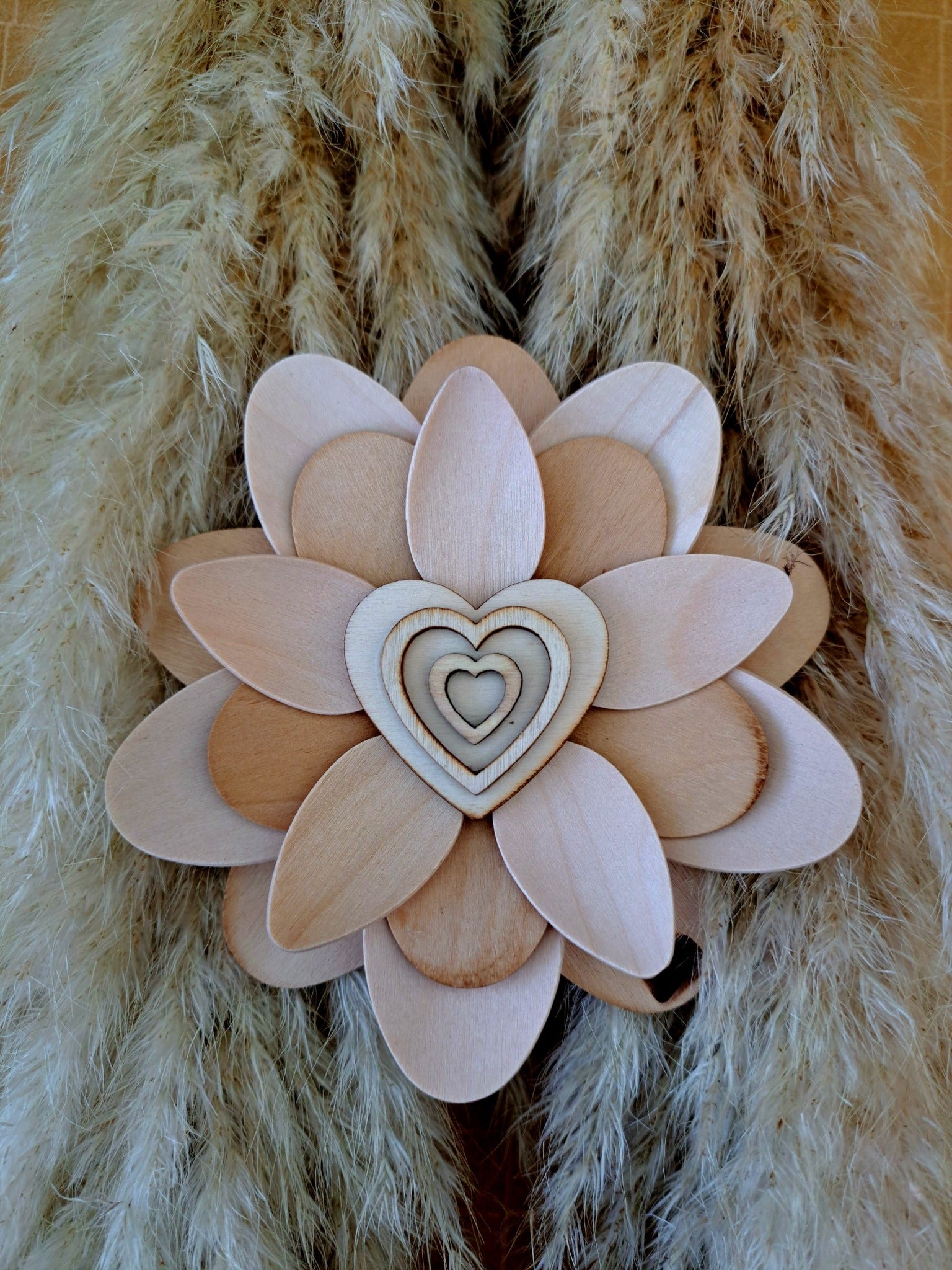 Fleur de bois à poser