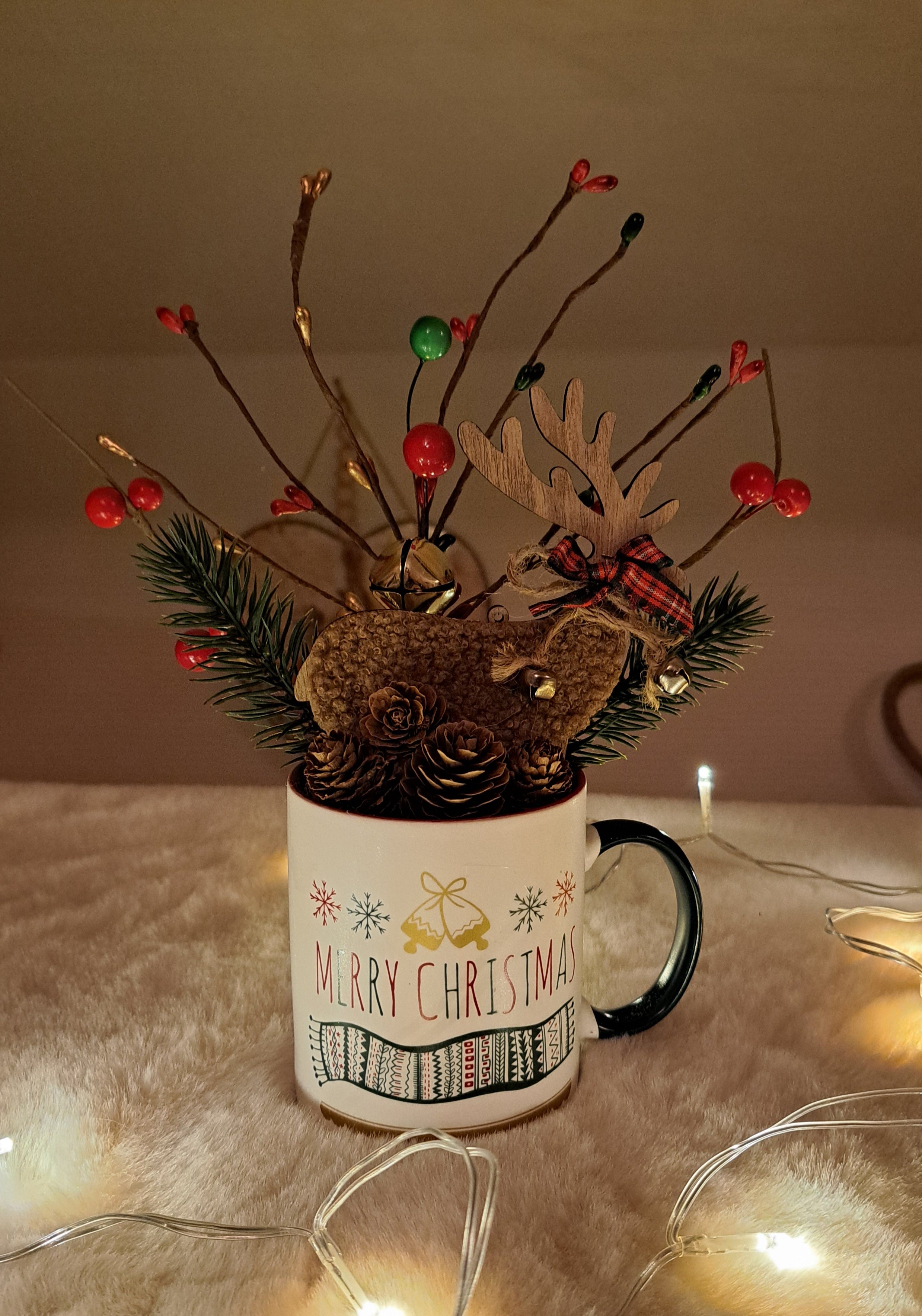 Mug Noel Rouge blanc Vert