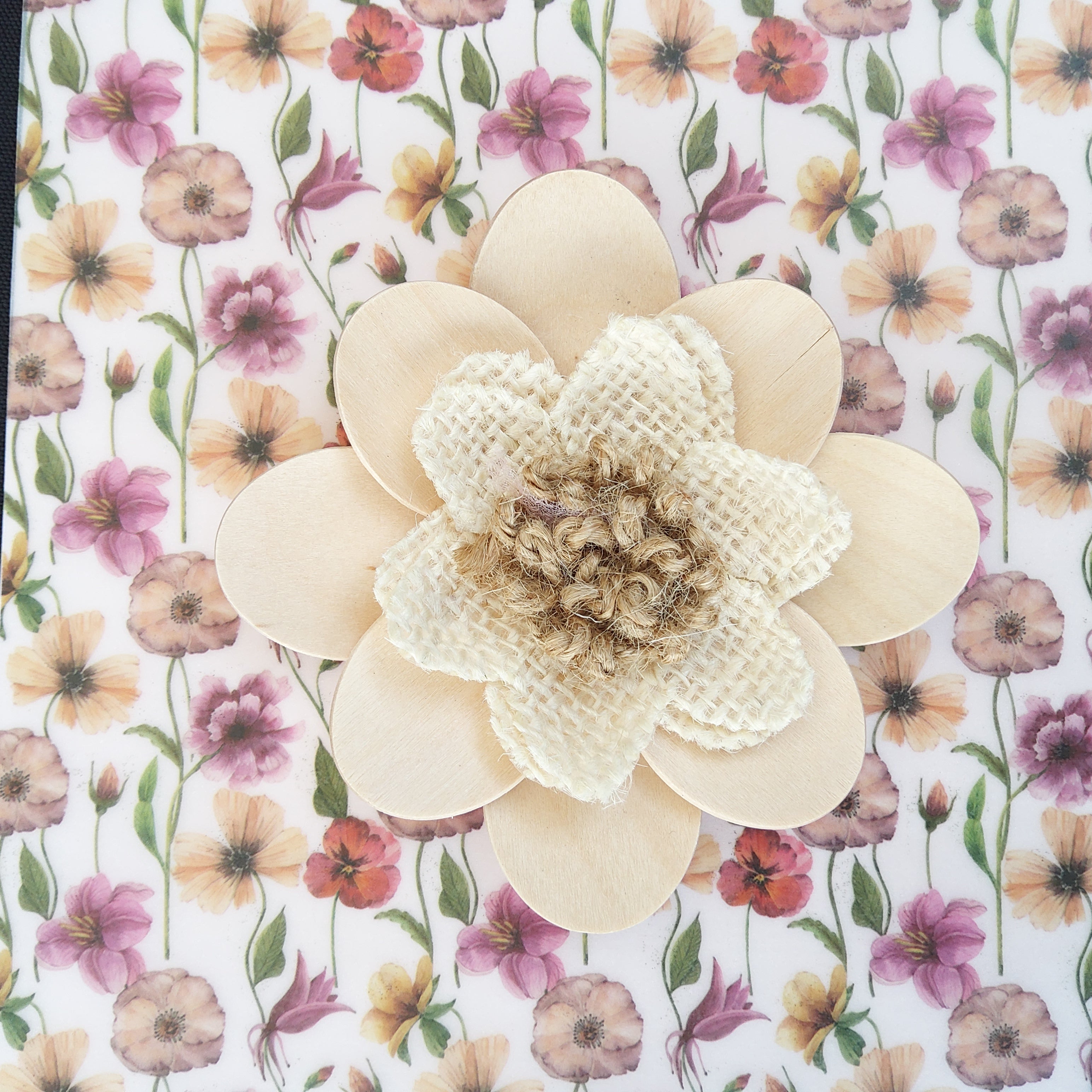 Magnet fleur de lin