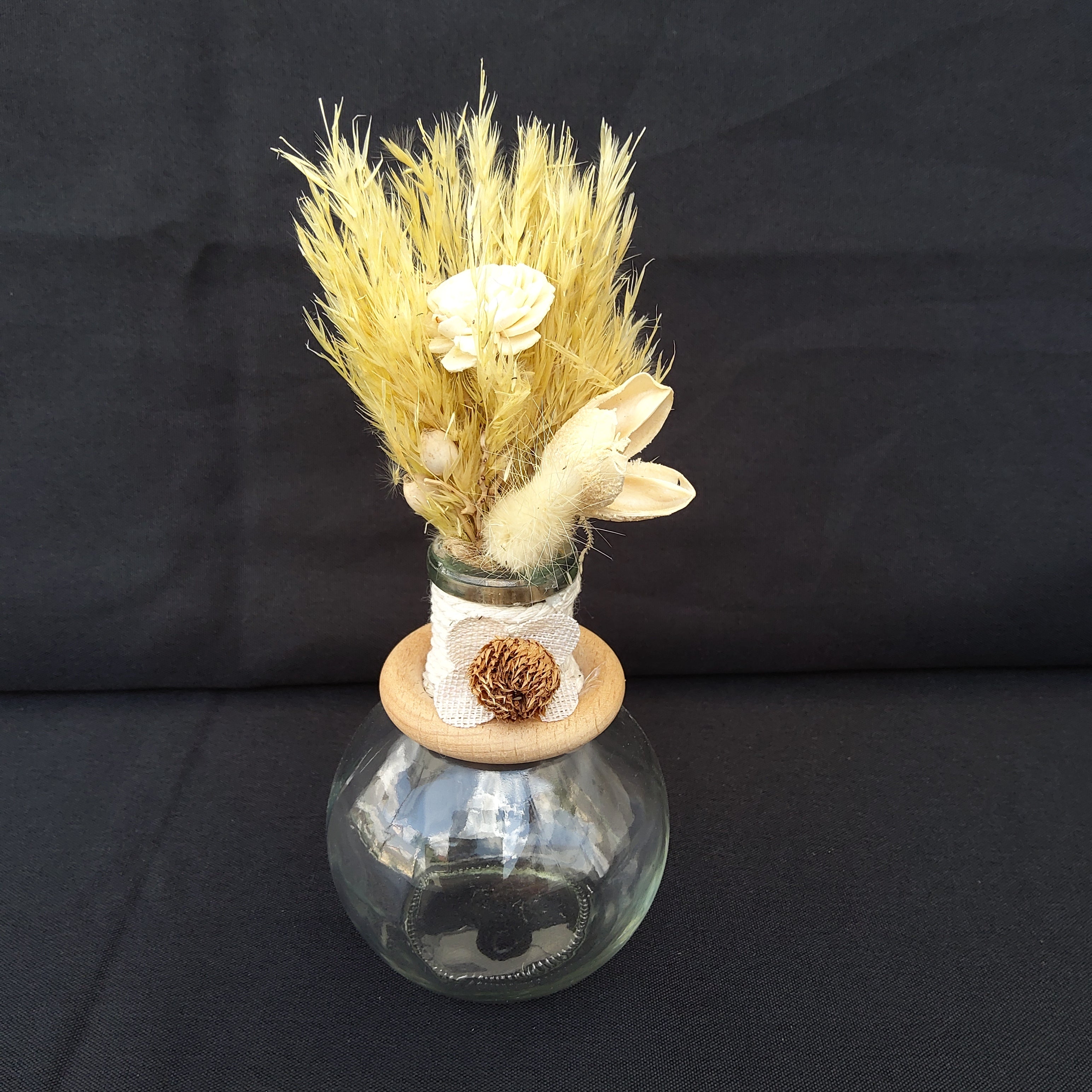Petit vase fleur séchée